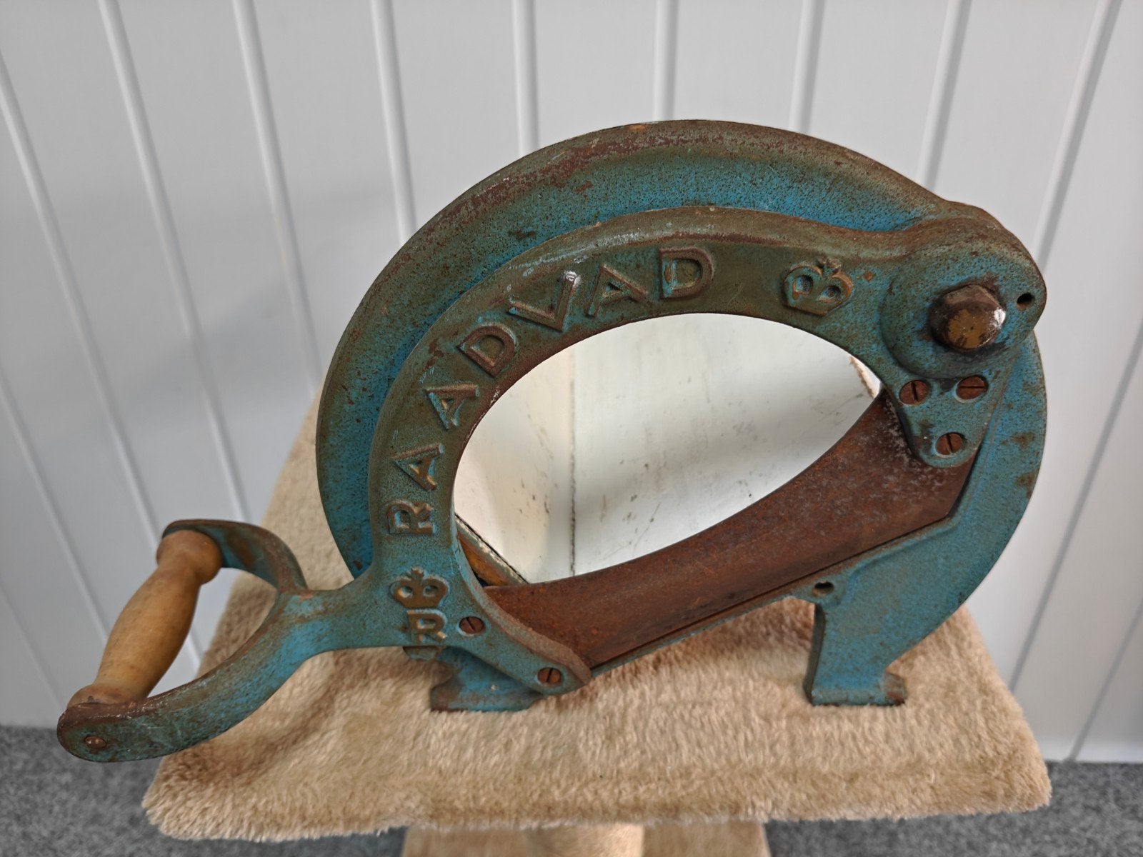 Raadvad deens broodsnijmachine, Antiek en Kunst, Ophalen of Verzenden