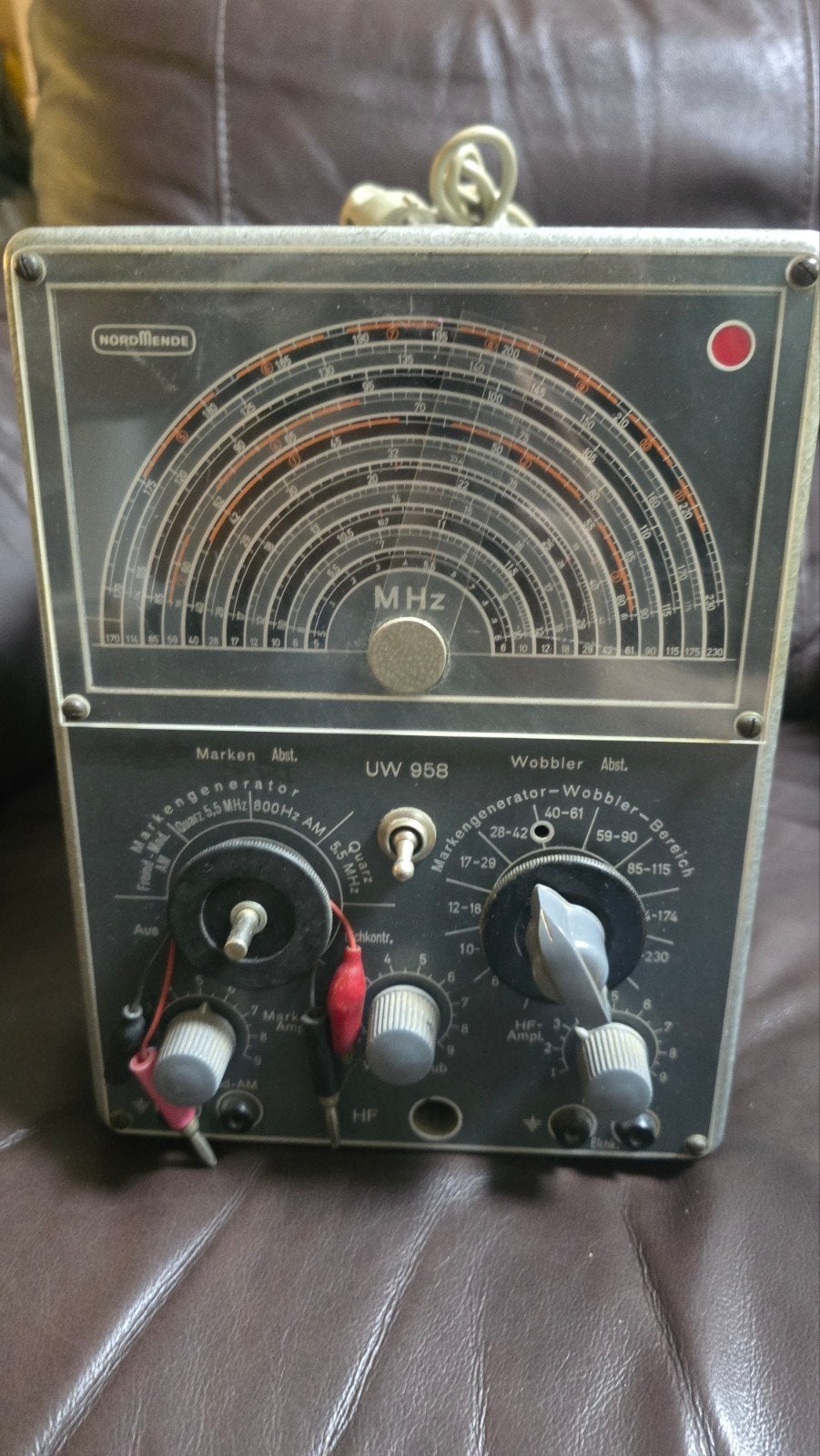 NORDMENDE UW 958 Wobbler-Markengenerator Vintage, Ophalen of Verzenden, Gebruikt, Overige typen