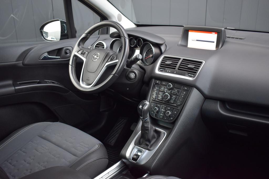 Opel Meriva 1.4 Turbo Cosmo ECC | Half Leder | Full Map Navi, Auto's, Voorwielaandrijving, Gebruikt, 4 cilinders, Met garantie (alle)