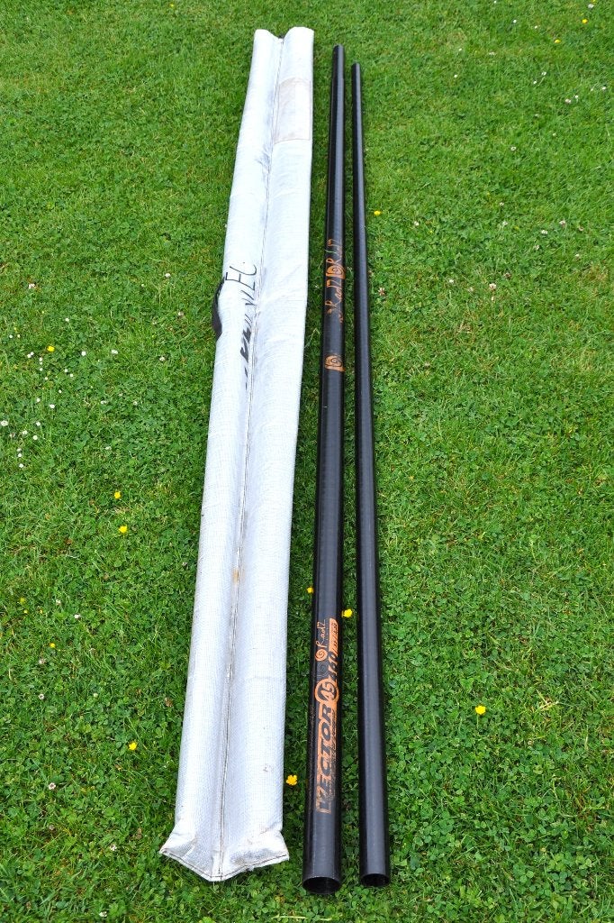 460 SDM Radz Vector 45% carbon CC mast, Watersport en Boten, Windsurfen, Gebruikt, Mast, Met draagtas, Ophalen