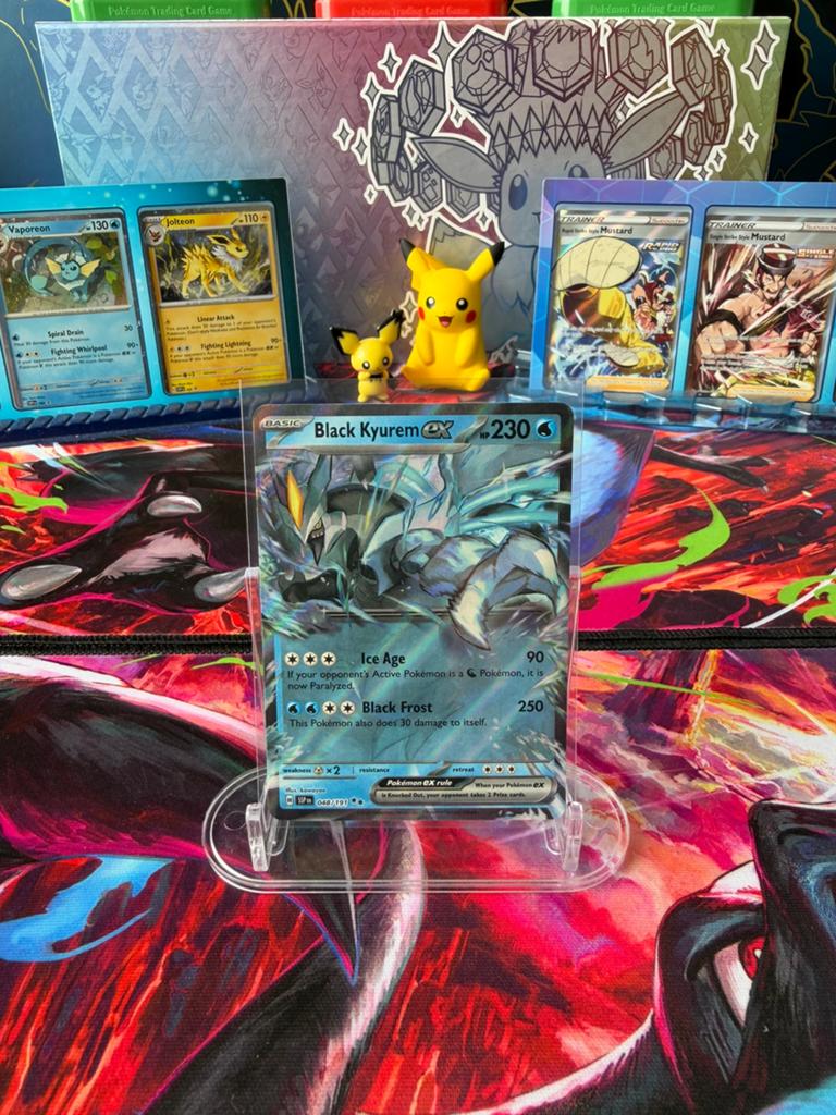 Black Kyurem EX - Pokemon Surging Sparks (SSP 048), Ophalen of Verzenden, Zo goed als nieuw