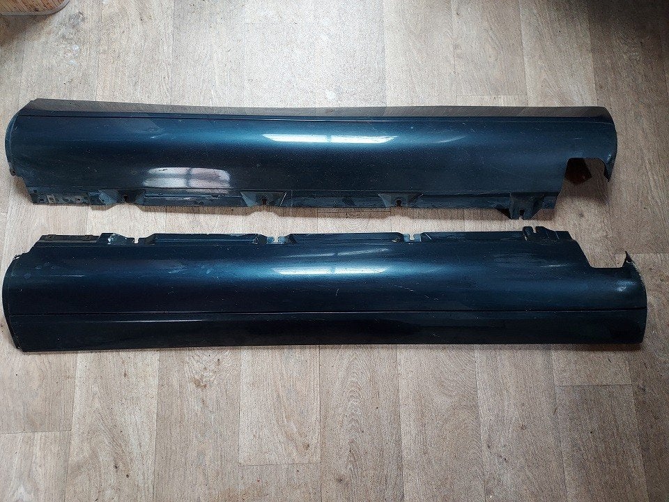Porsche 911 964 zij panelen Links+Rechts do.blauw metallic, Ophalen, Gebruikt