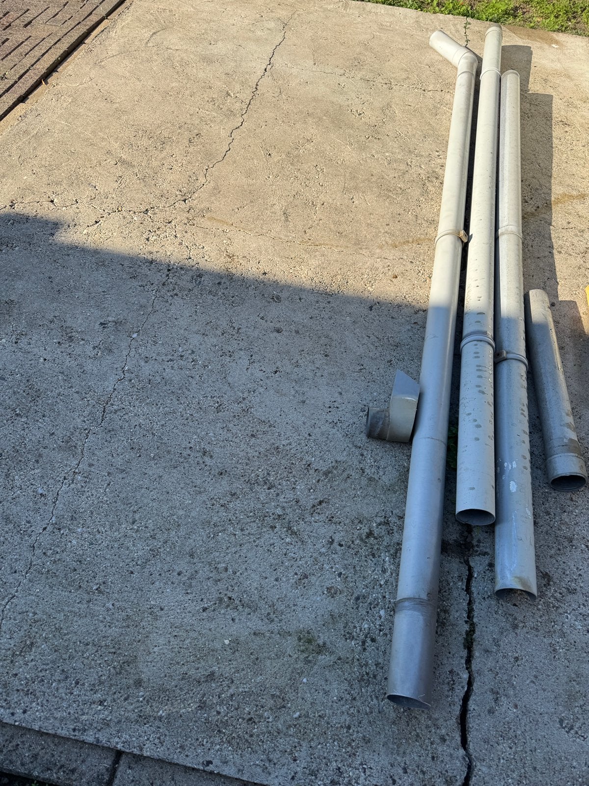Gratis kunstof buizen, Ophalen, Gebruikt, Pvc, Minder dan 2 meter