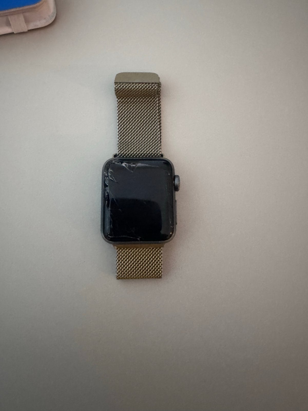 Apple Watch Series 3 (werkt nog /defect scherm), Gebruikt, Hartslag, Zwart, IOS