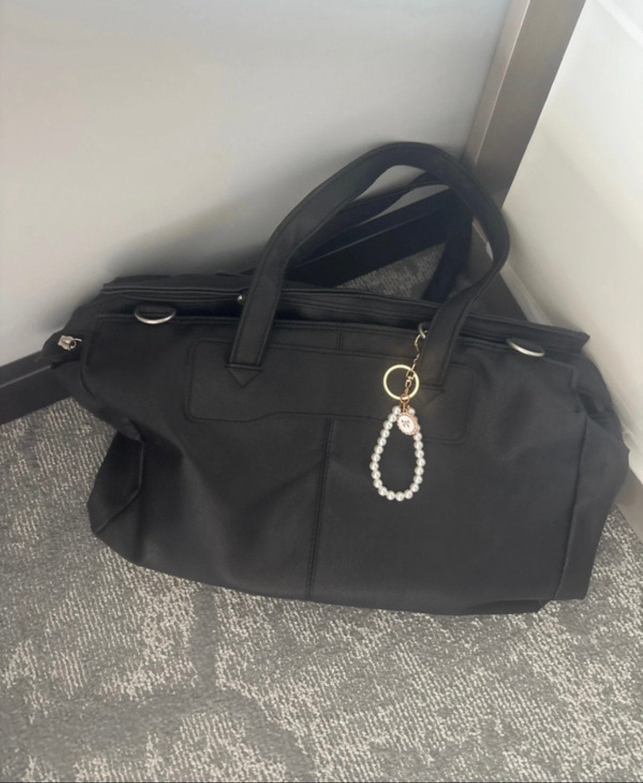 Ralph Boyer Zwarte Handtas/Shopper - Zo goed als nieuw, Sieraden, Tassen en Uiterlijk, Tassen | Damestassen, Ophalen, Zo goed als nieuw