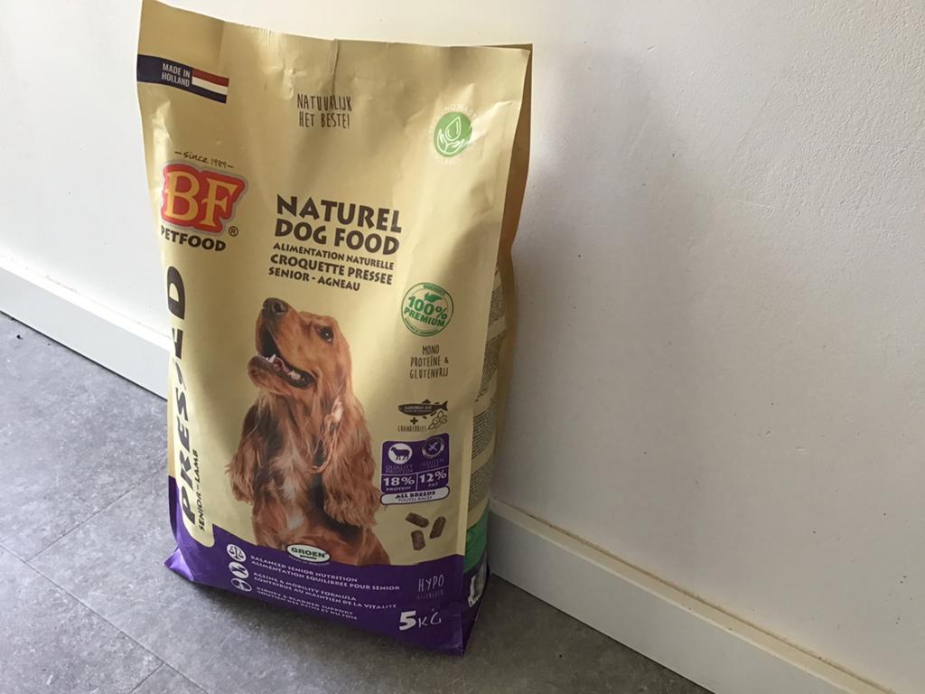 Hondenbrokken 5 kg BF (Biofood)  Senior Compact, Ophalen, Hond