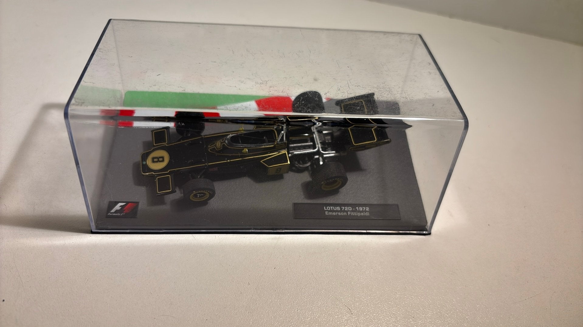 F1 lotus 72 d emerson fittipaldi 1972 atlas 1.43, Ophalen of Verzenden, A, A, A