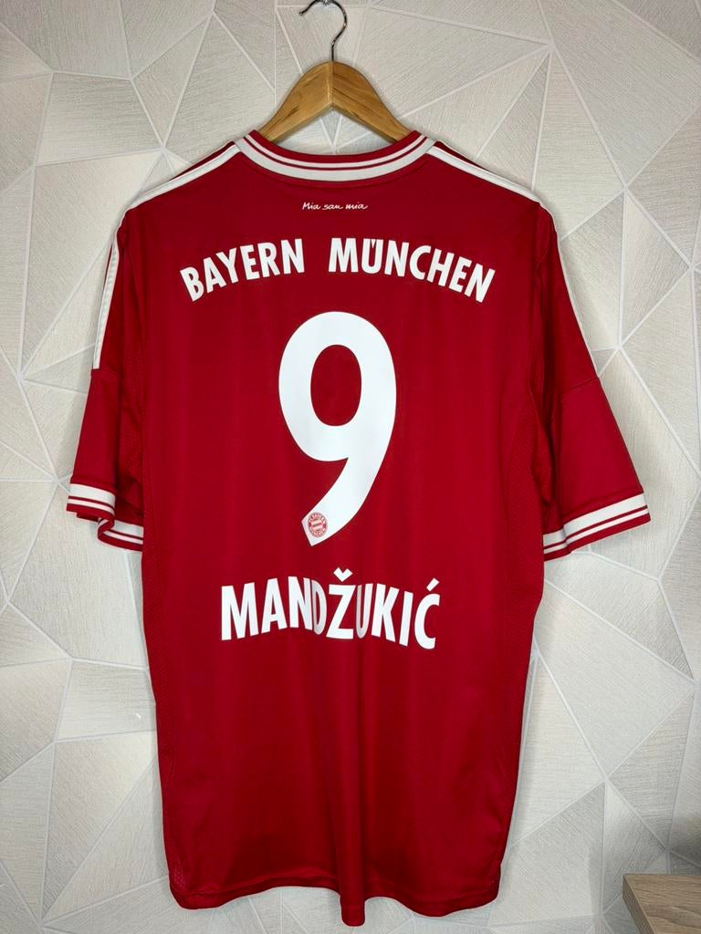 Fc Bayern Munchen Thuis 2013/2014 Mandzukic, Shirt, ., Maat XL, Ophalen of Verzenden