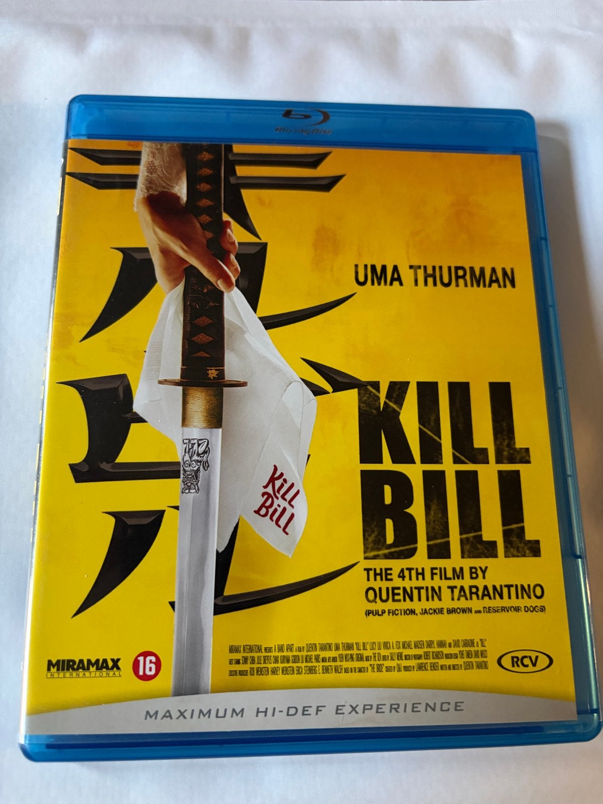 Kill Bill Blu-ray - Quentin Tarantino Klassieker, Ophalen of Verzenden, Zo goed als nieuw, Actie