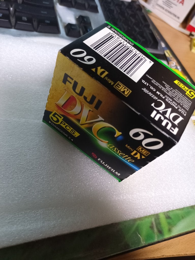 5-pack Fuji DVC (DVM60DME E) Mini DV-cassettes, Overige merken, Mini dv, Nieuw, Band, Disc of Geheugen