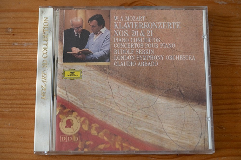 Cd Mozart Klavierkonzerte Nos. 20 & 21, Mozart, Overige typen, Ophalen of Verzenden, Zo goed als nieuw