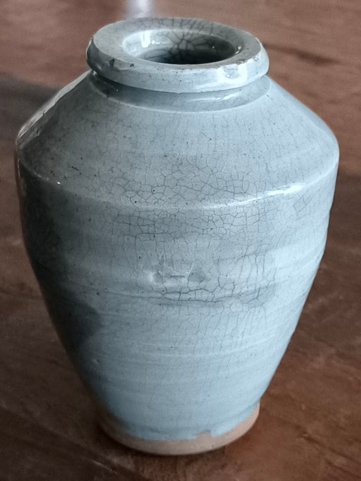 ming steengoed Chinese vaas zoutpot, Verzenden