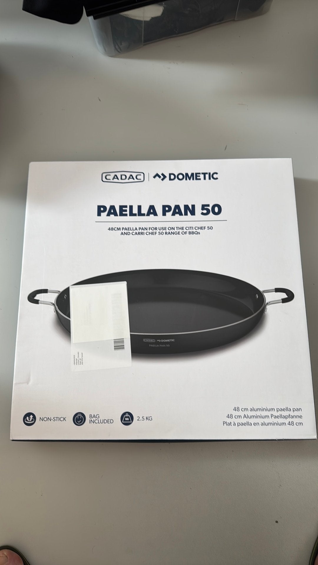 Cadac 50 paella pan, Tuin en Terras, Gasbarbecues, Ophalen of Verzenden, Nieuw