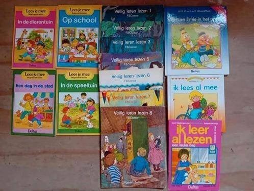 19 leesboeken veilig leren lezen - lees je mee - Sesamstraat, Boeken, Ophalen of Verzenden, Gelezen, Fictie algemeen