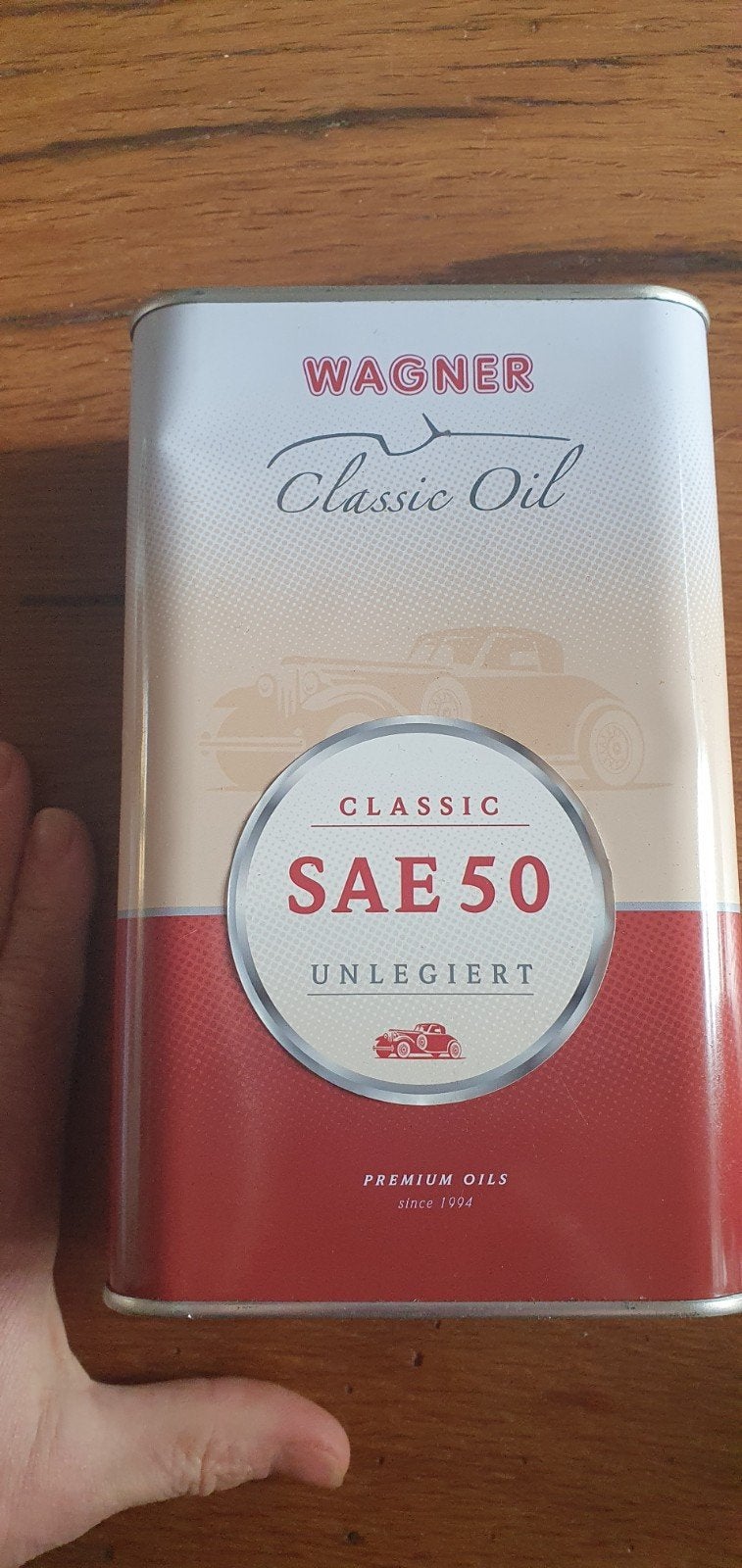 Wagner Classic Olie SAE 50 -  Motorolie, Ophalen of Verzenden, Nieuw, Universele onderdelen