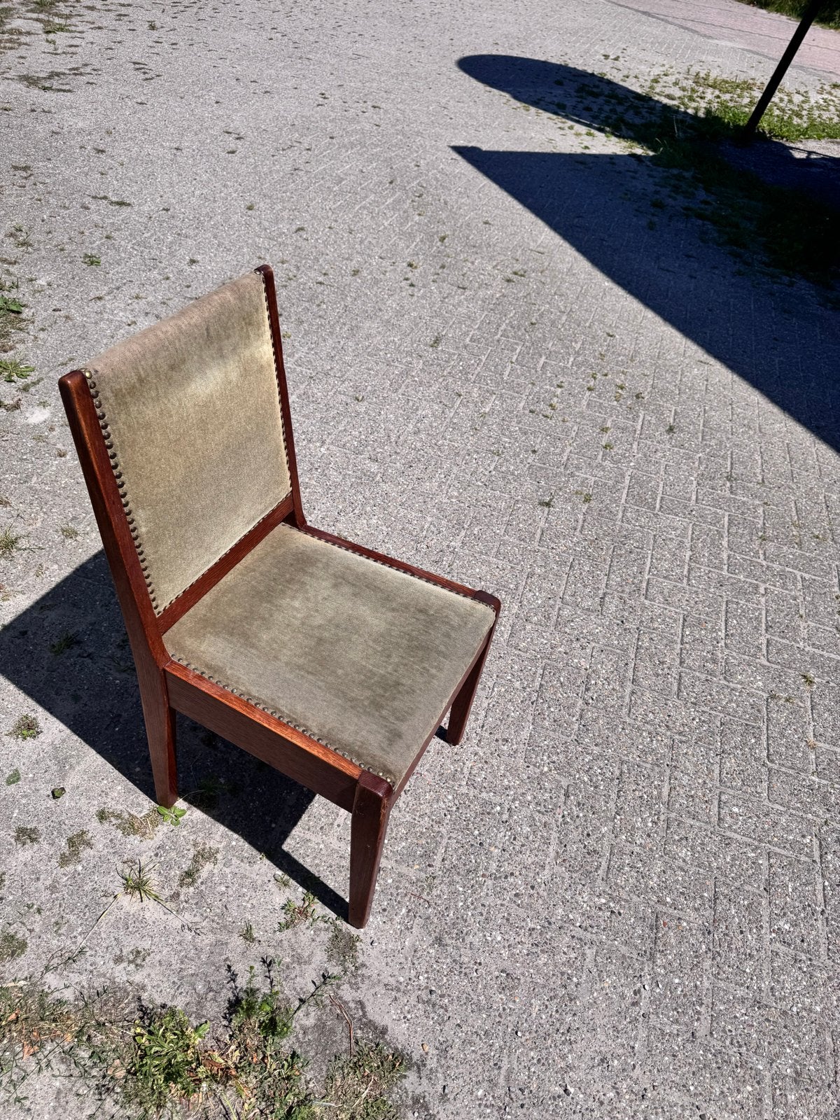 8x Vintage Stoelen: 2x met armleuning, 6x zonder, Antiek en Kunst, Ophalen of Verzenden