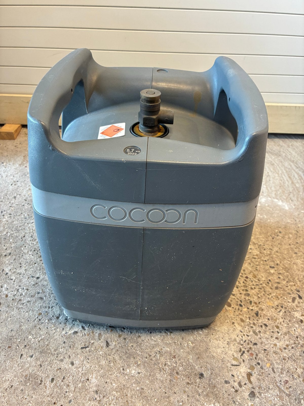 Gastank met snelkoppeling - 5.7kg - Nooit gebruikt, Ophalen, Nieuw