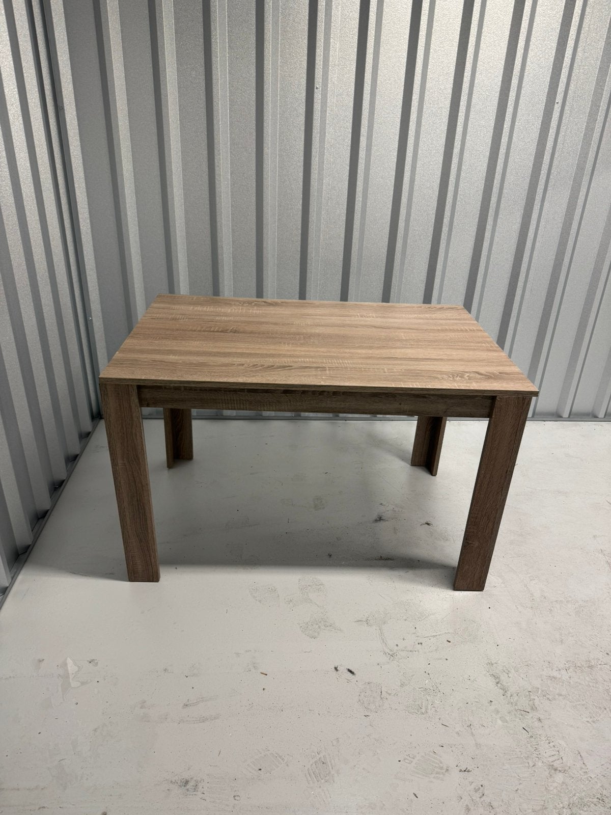 Tafel licht eikenhout 120x80x72, Huis en Inrichting, Ophalen, Gebruikt, 100 tot 150 cm, Eikenhout