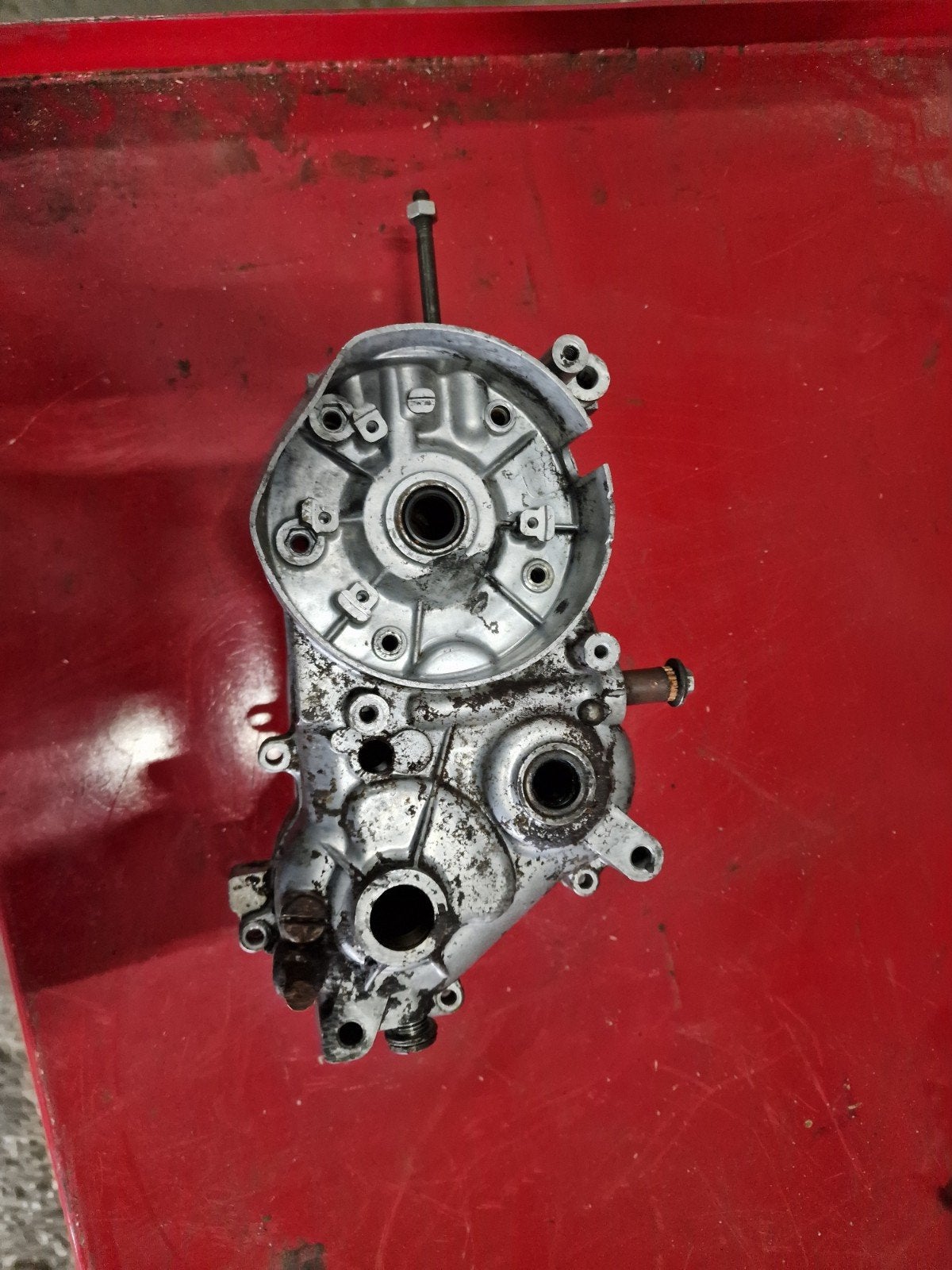 Kreidler 4 bak indirect kickstart carters. Te gebruiken., Ophalen