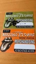 Rolling Stones bridges to Babylon merchandise security pas, Ducoso, Ophalen of Verzenden, Zo goed als nieuw, Foto of Kaart