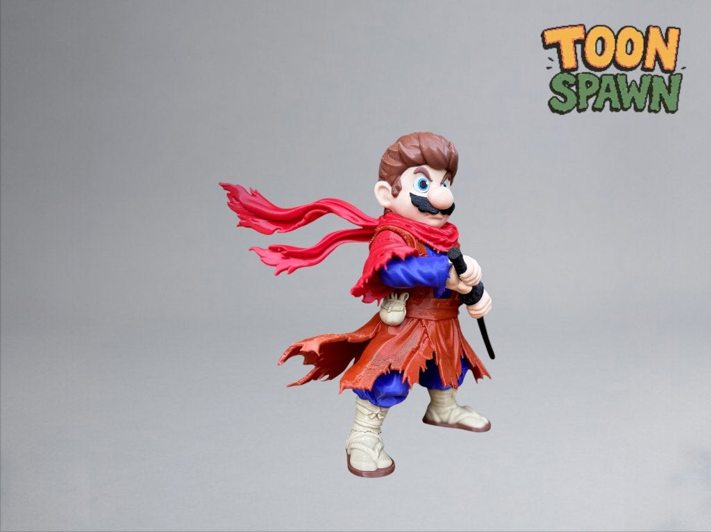 Ronin Mario – Samurai Variant – 30 cm, Ophalen of Verzenden, Nieuw, Overige typen
