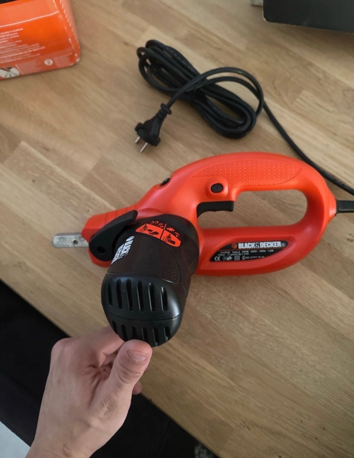 Black & Decker KA293E elektrische schuurmachine, Ophalen of Verzenden, Zo goed als nieuw, Elektrisch