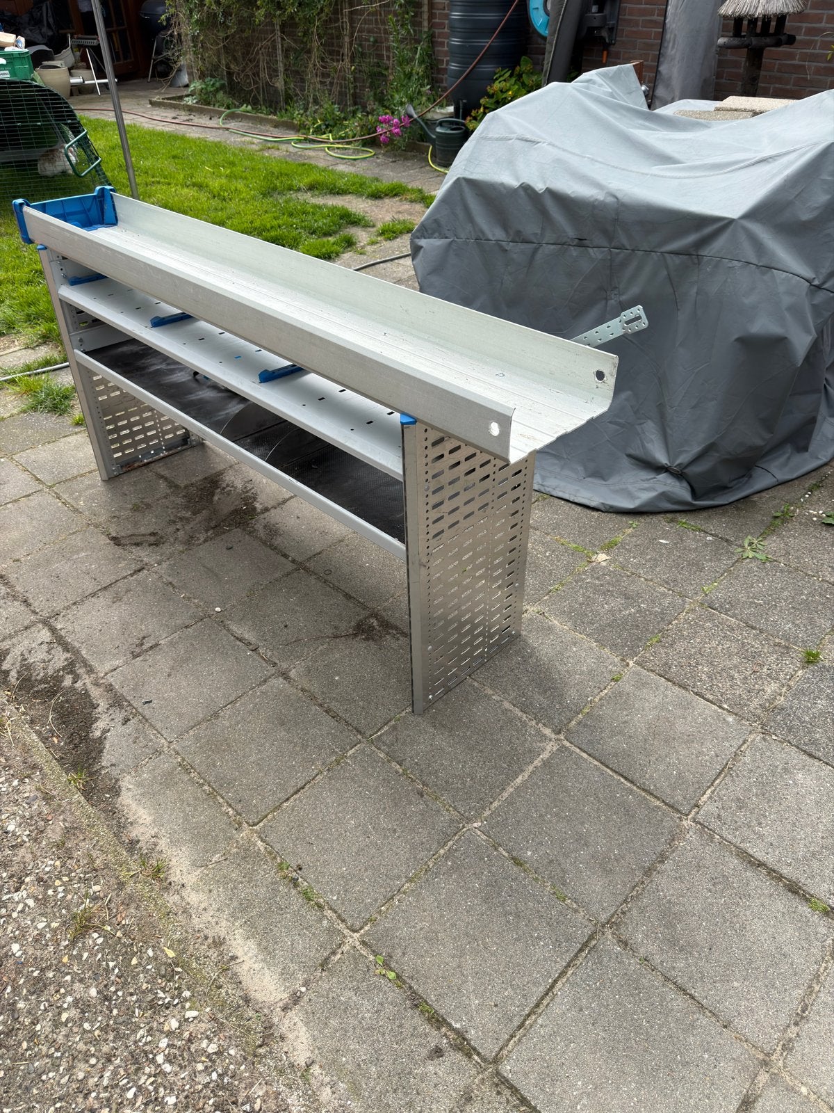 Sortimo bedrijfswageninrichting met lades en rekken, Ophalen, Gebruikt