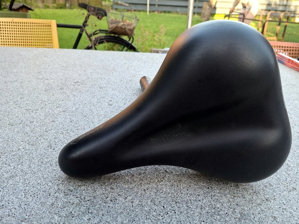 Dameszadel SR Selle Royal Alpine met zadelpen 27,2 mm buis, Ophalen of Verzenden, Gebruikt, Selle Royal