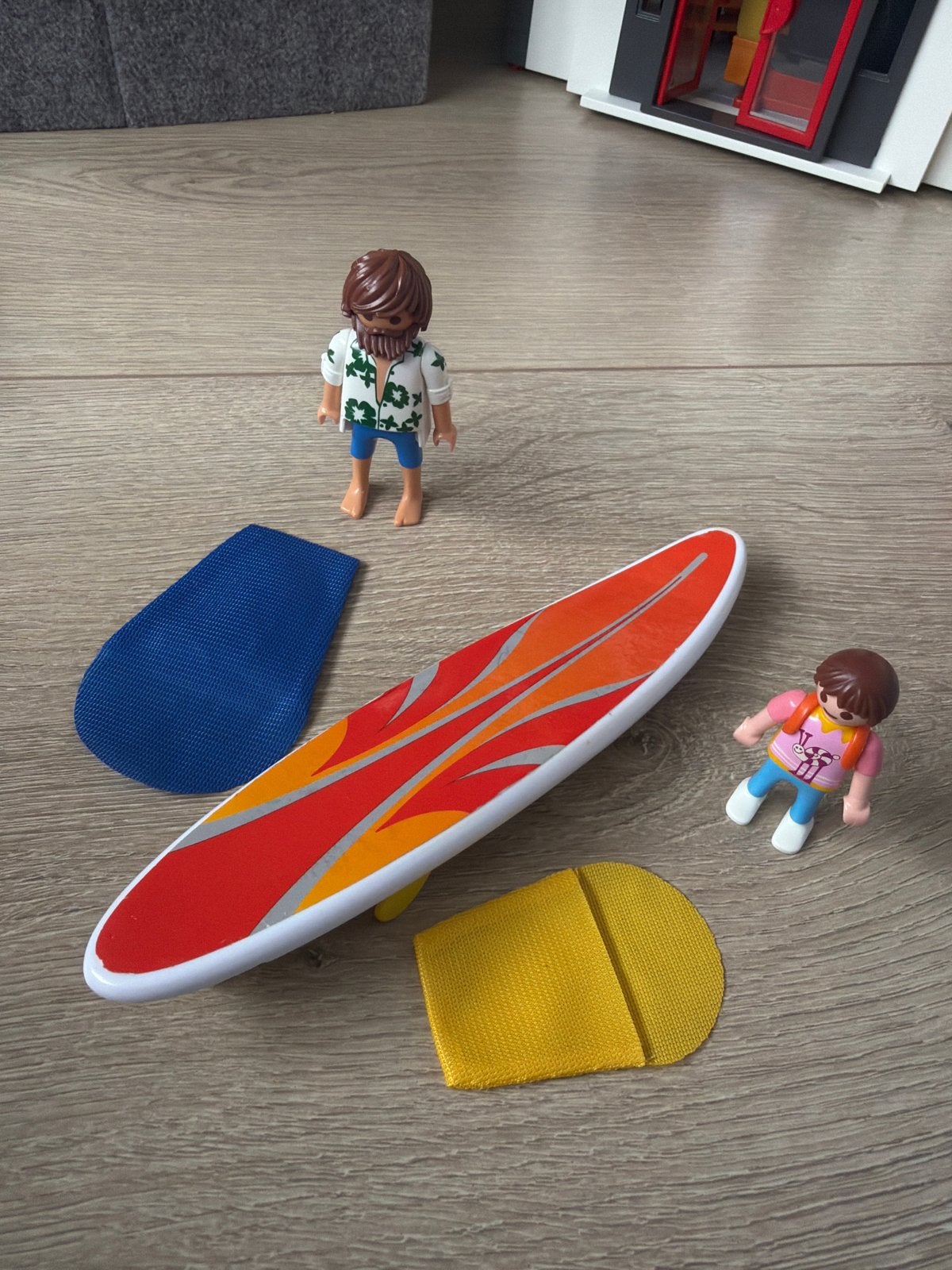 Playmobil Surfer met accessoires - Family Fun, Ophalen, Gebruikt, Complete set, Family fun