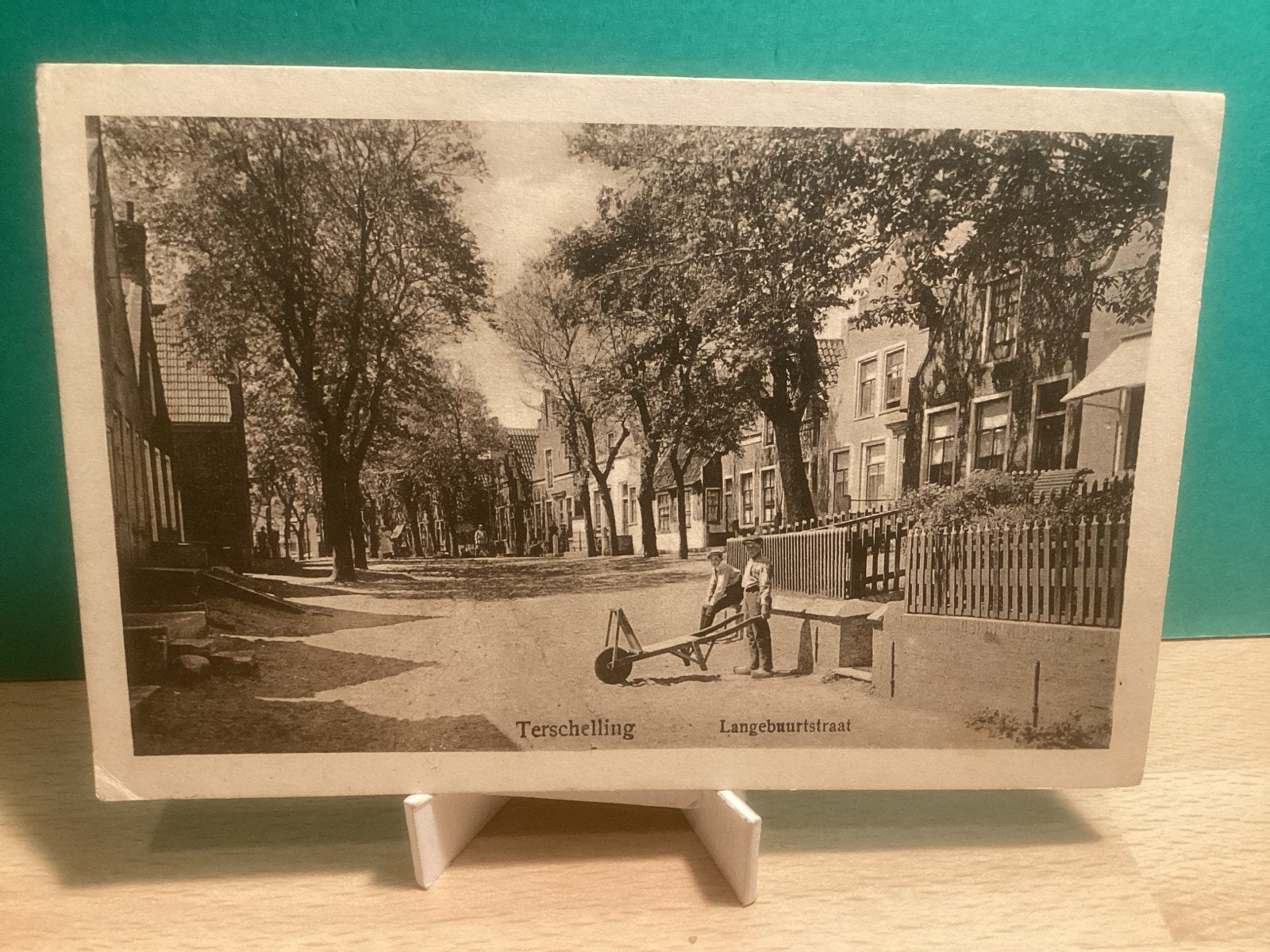 Terschelling Langebuurtstraat    110, Ophalen of Verzenden, 1920 tot 1940, Gelopen, Waddeneilanden