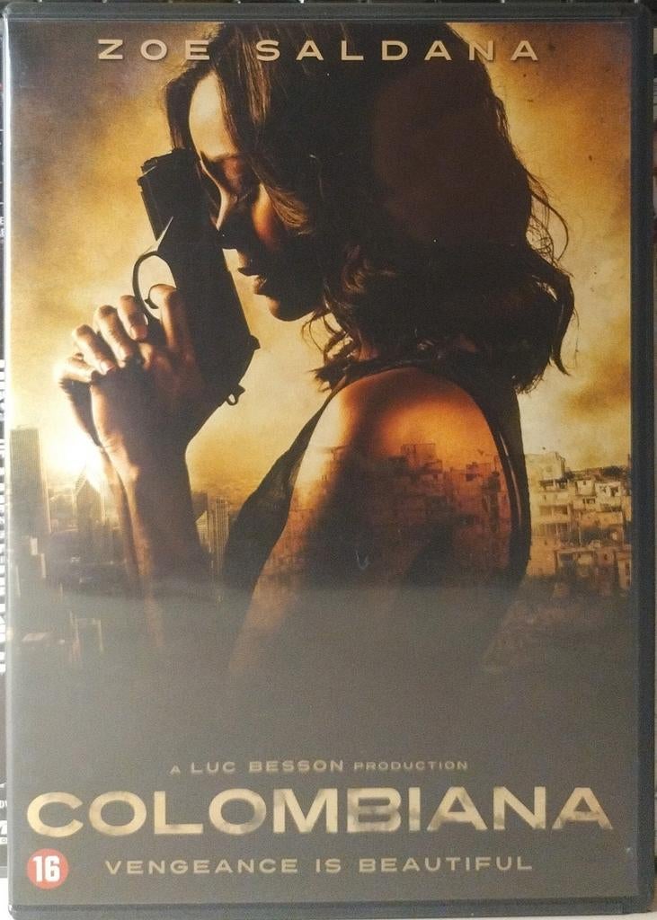 Colombiana DVD - Actiethriller met Zoe Saldana, Cd's en Dvd's, Vanaf 16 jaar, Ophalen of Verzenden, Gebruikt, Actiethriller