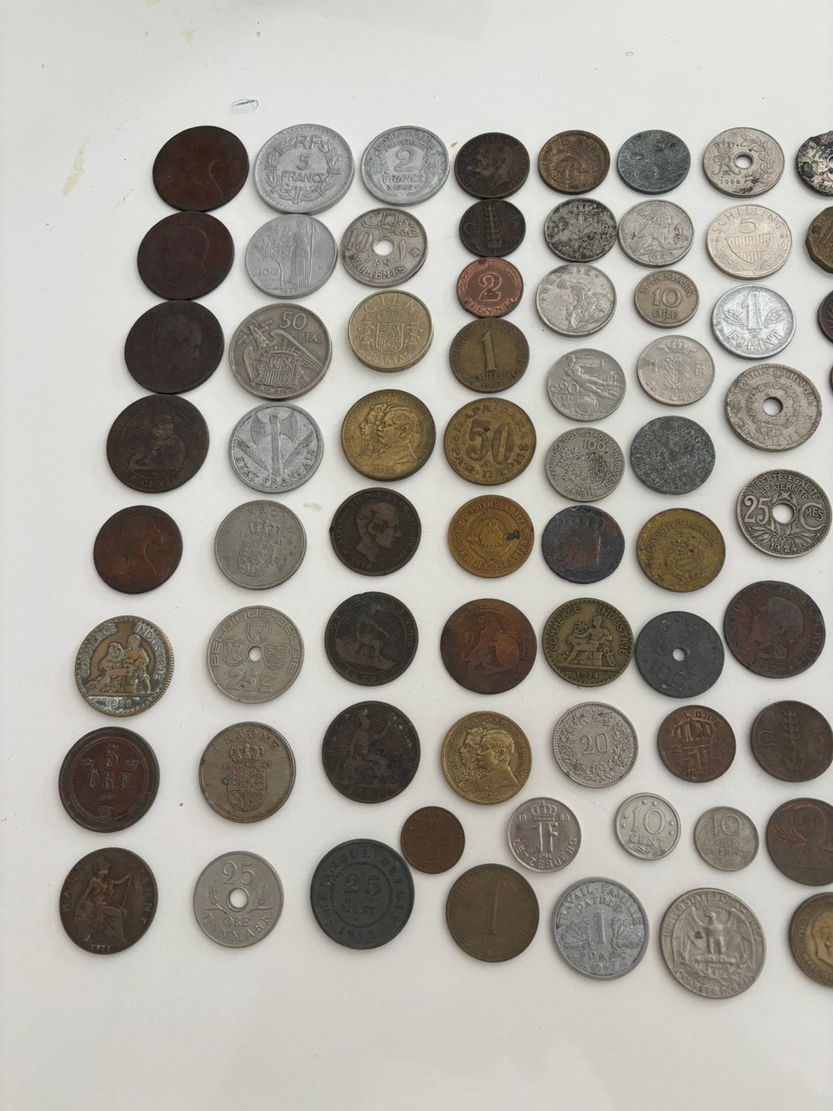 Leuk lot diverse munten en biljetten, Ophalen of Verzenden, Buitenland
