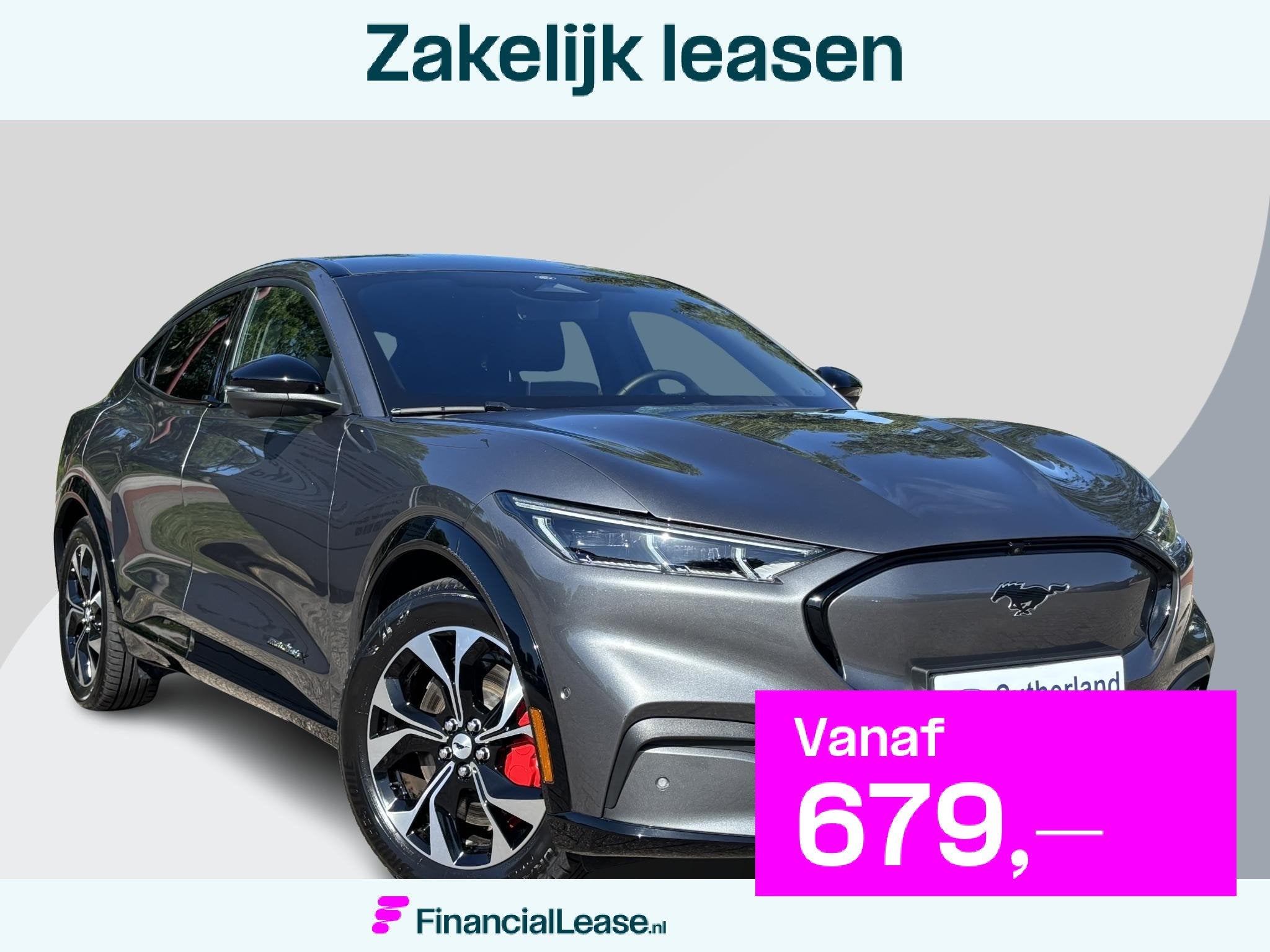 Ford Mustang Mach-E Extended Premium AWD 98 kWh 351pk | Pano, Automaat, 98 kWh, Zwart, Automatische klimaatregeling