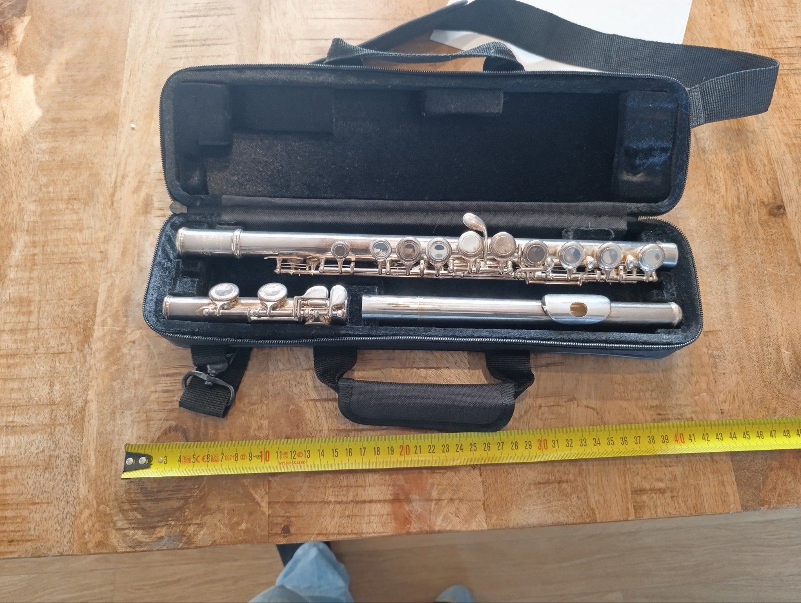 Antiqua Vosi FL 2210 Dwarsfluit met koffer, Ophalen of Verzenden, Gebruikt