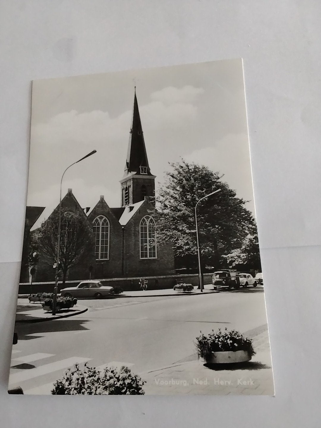 Oude Ansichtkaart Voorburg, Ned. Herv. Kerk, Ophalen of Verzenden