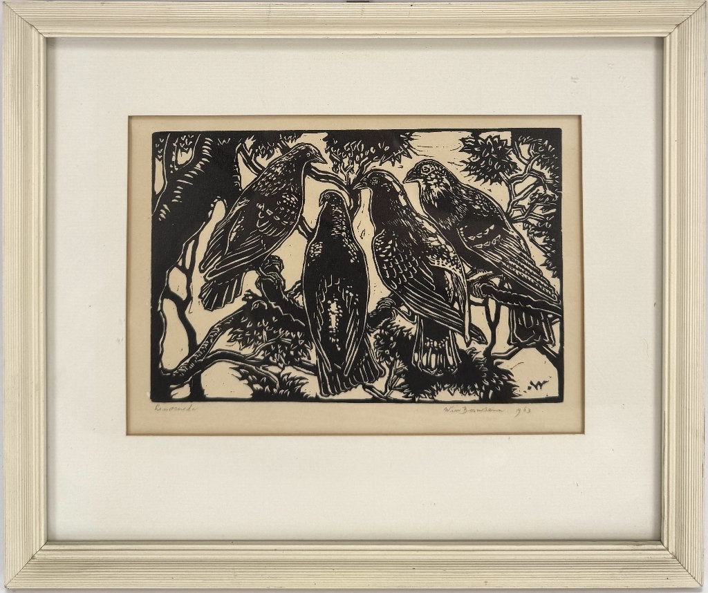 1346. Linosnede, Wim Bouwsema, 1963, Ophalen