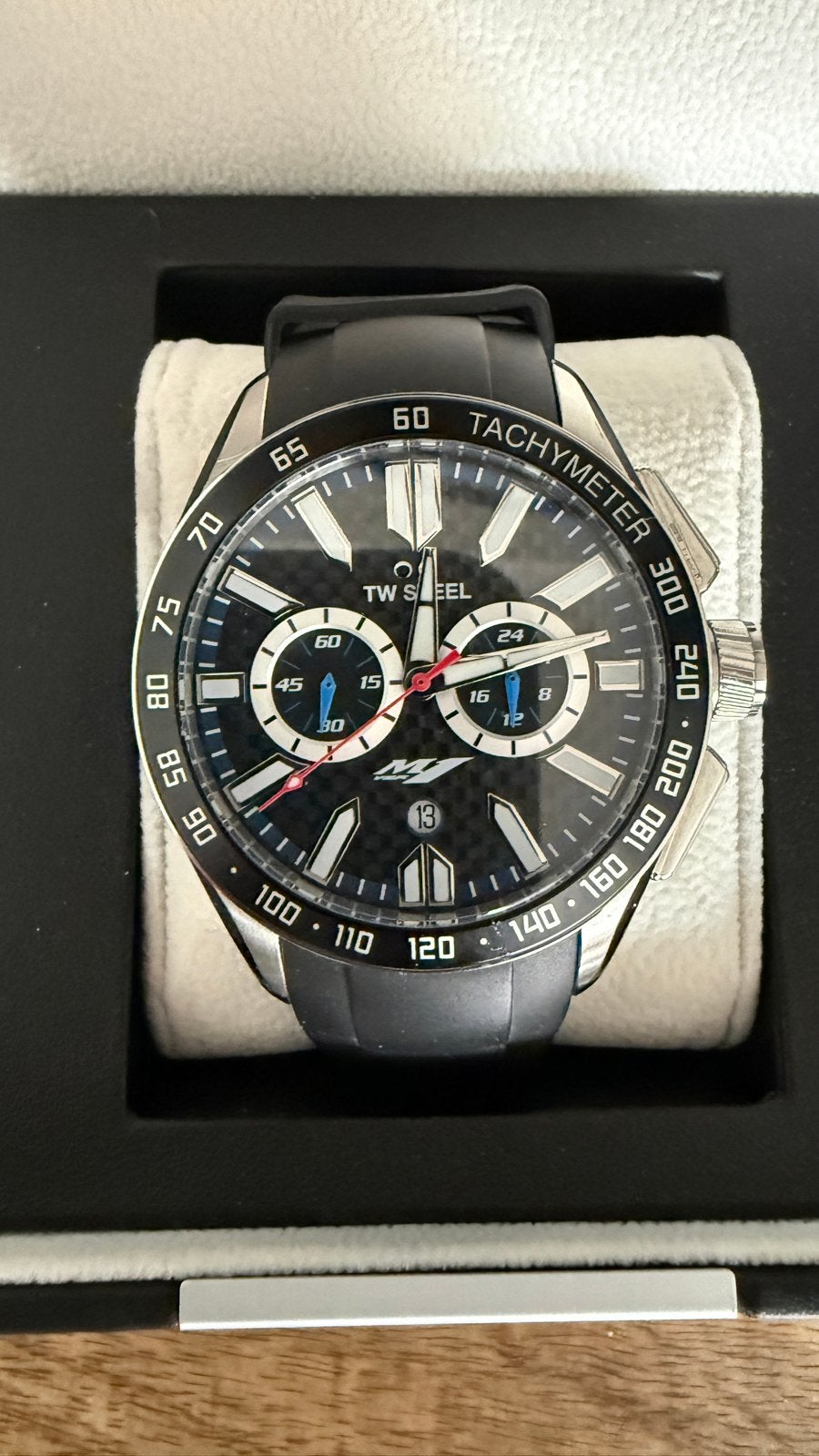 TW Steel Yamaha Special Edition Polshorloge, Sieraden, Tassen en Uiterlijk, Overige merken, Staal, Polshorloge, Kunststof