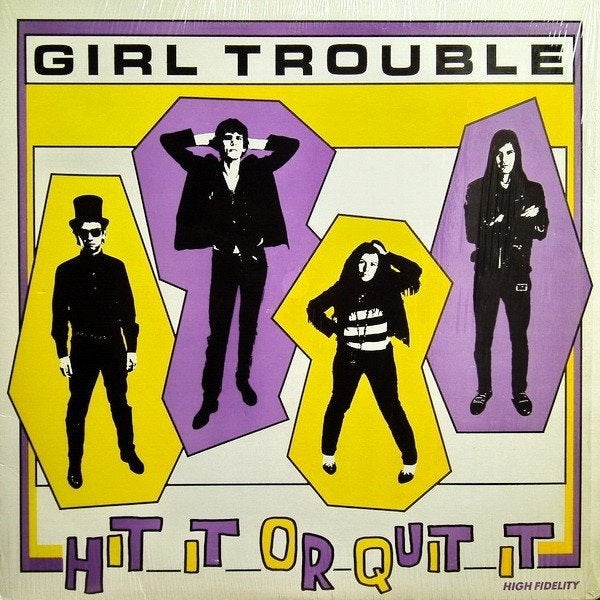 girl trouble/hit it or quit it-garage/punk-ZELDZAAM-sub pop, Verzenden, Gebruikt, 12 inch