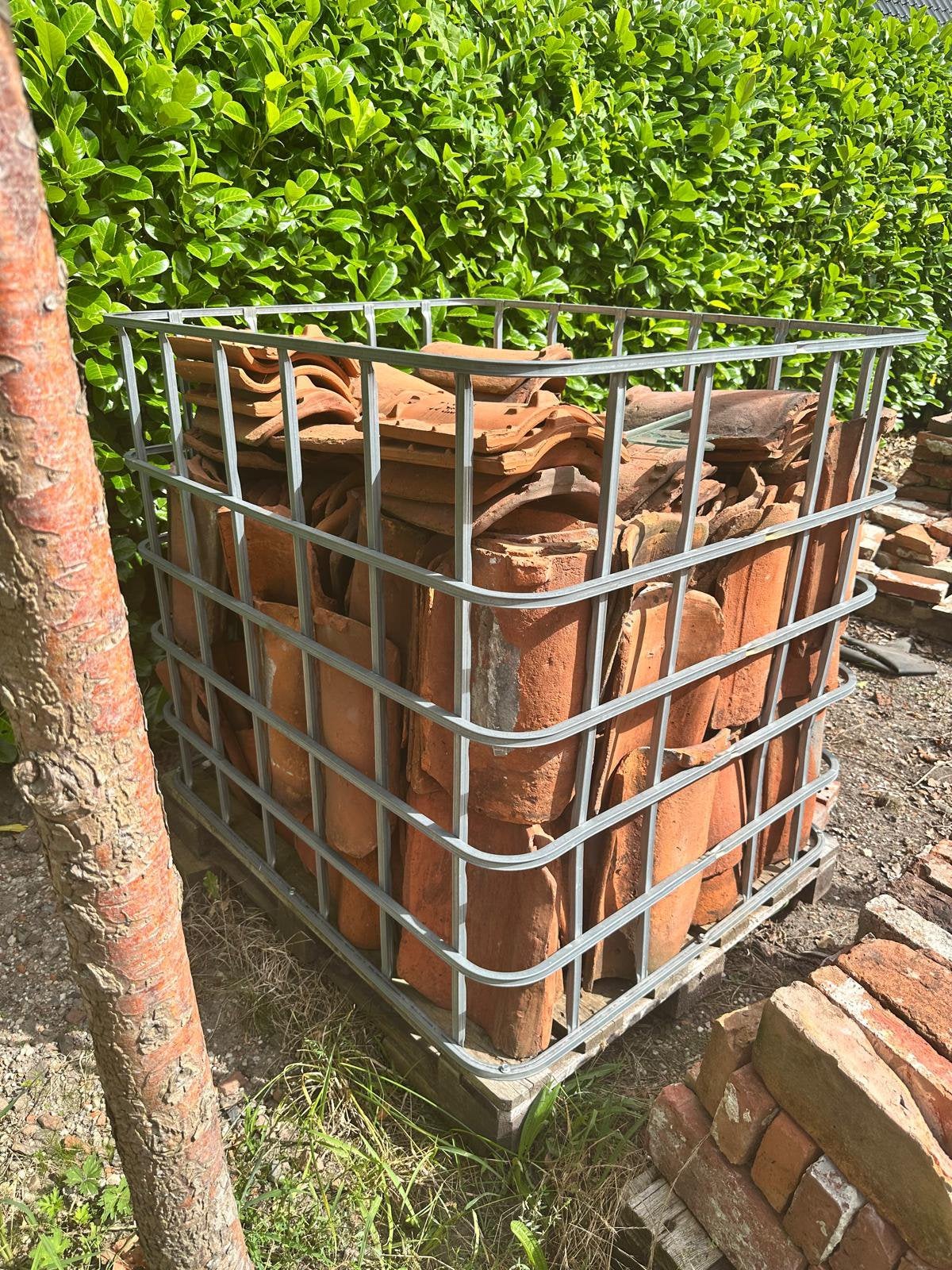 Oud-hollandse dakpannen, oud hollandse pan, dakpannen, Doe-het-zelf en Verbouw, Ophalen, Gebruikt, Steen of Klei, 15 m² of meer