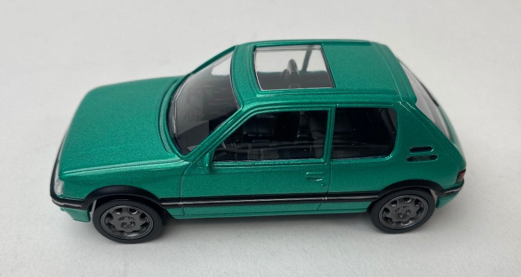 Norev 1:43 Peugeot 205 GTi 1992 Green metallic  Jet-car, -, Nieuw, Norev, Ophalen of Verzenden