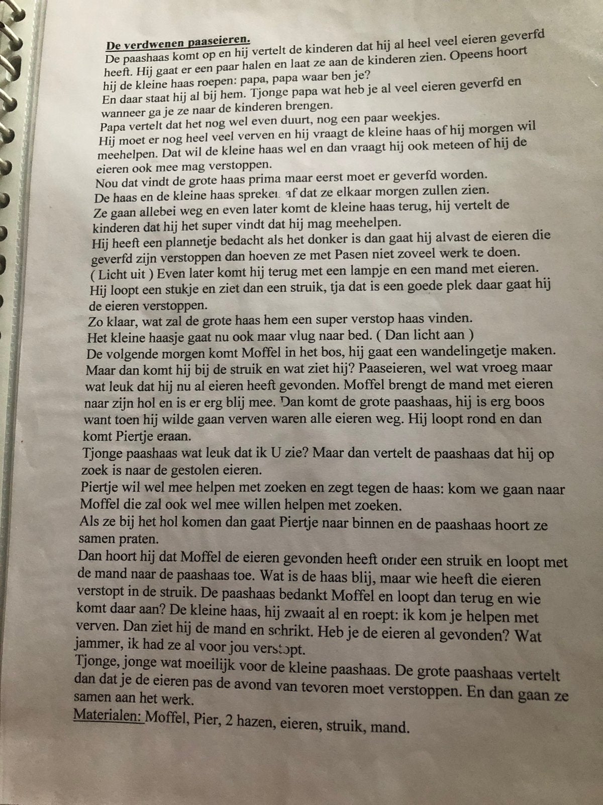 Poppenkast/ verteltafel verhalen, Ophalen of Verzenden, Zo goed als nieuw