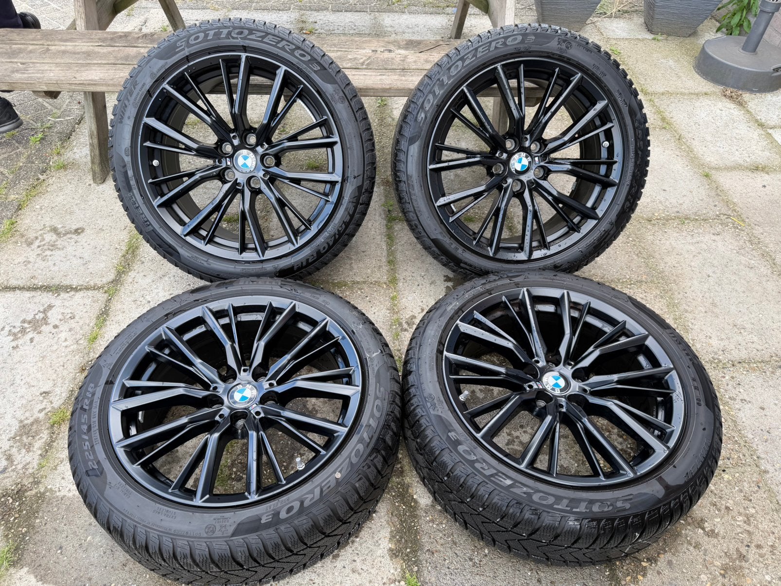 BMW 4 serie G22 G23 G26 winterset breedte set origineel, Auto-onderdelen, Banden en Velgen, Ophalen, 18 inch, Banden en Velgen