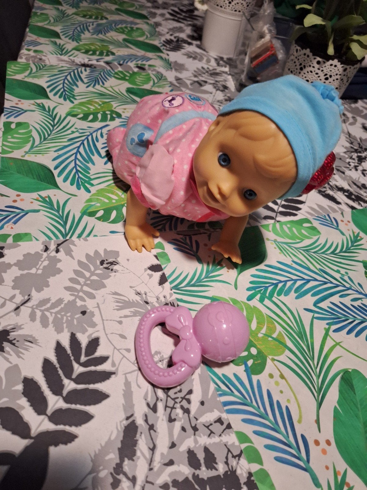 V - Tech Little Love Kruip Met Mij Baby Lily., Ophalen of Verzenden, Zo goed als nieuw