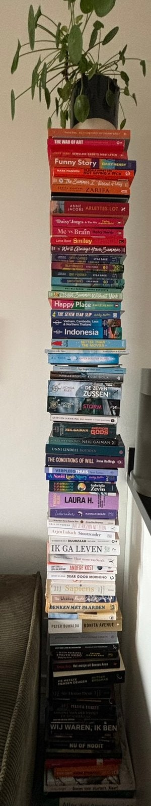 Leuke boekenstandaard, Huis en Inrichting, Ophalen, Met plank(en), Minder dan 50 cm, 200 cm of meer