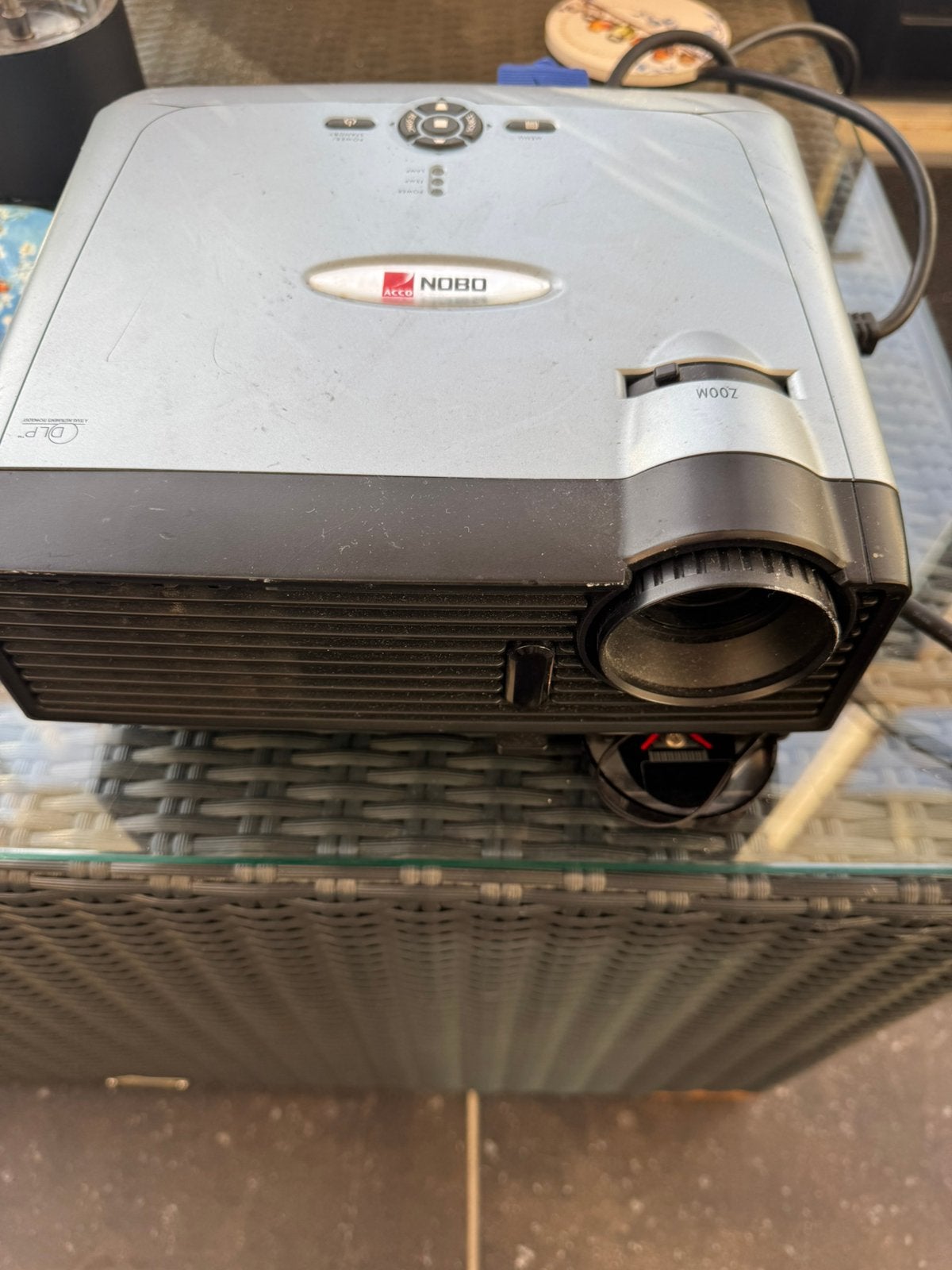 Nobo DLP beamer, Audio, Tv en Foto, Ophalen, Gebruikt, HD (720), Nobo