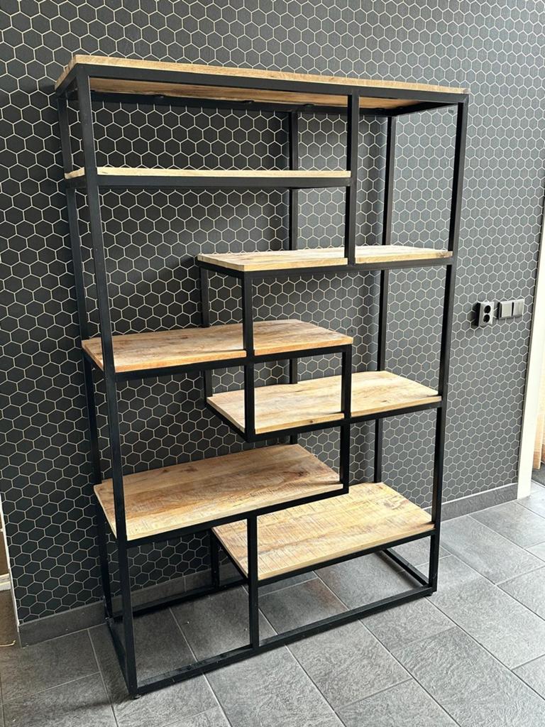 Houten wand kast, Huis en Inrichting, Kasten | Boekenkasten, Ophalen, Met plank(en), Zo goed als nieuw, 150 tot 200 cm