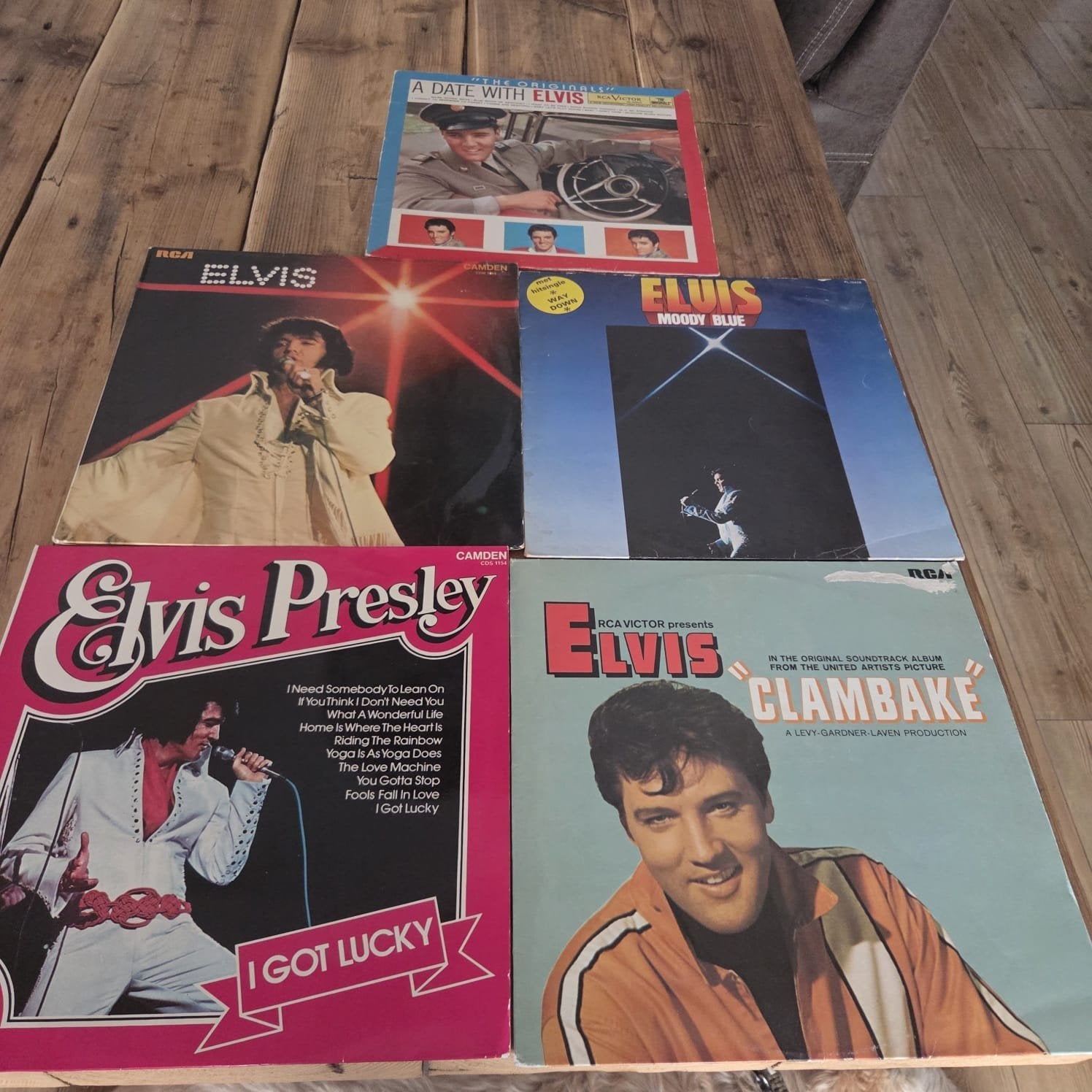 5 lp's Elvis, Ophalen of Verzenden, LP