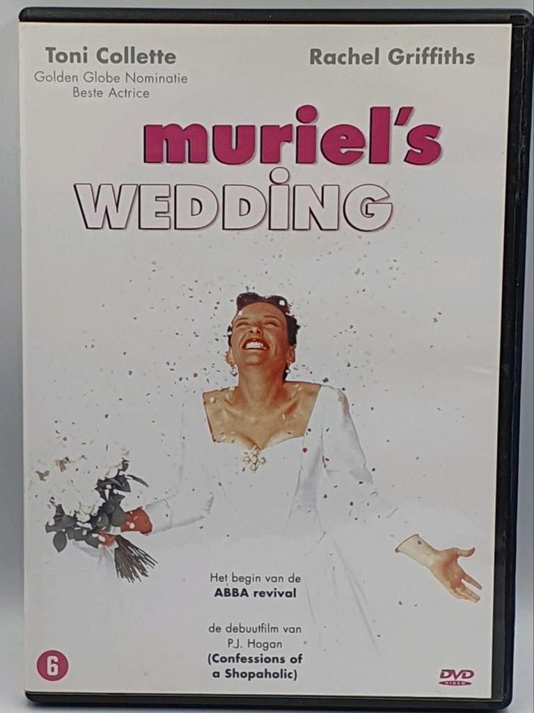 Te koop: Muriel's Wedding DVD - Romantische Komedie, Vanaf 6 jaar, Ophalen of Verzenden, Gebruikt, Overige genres