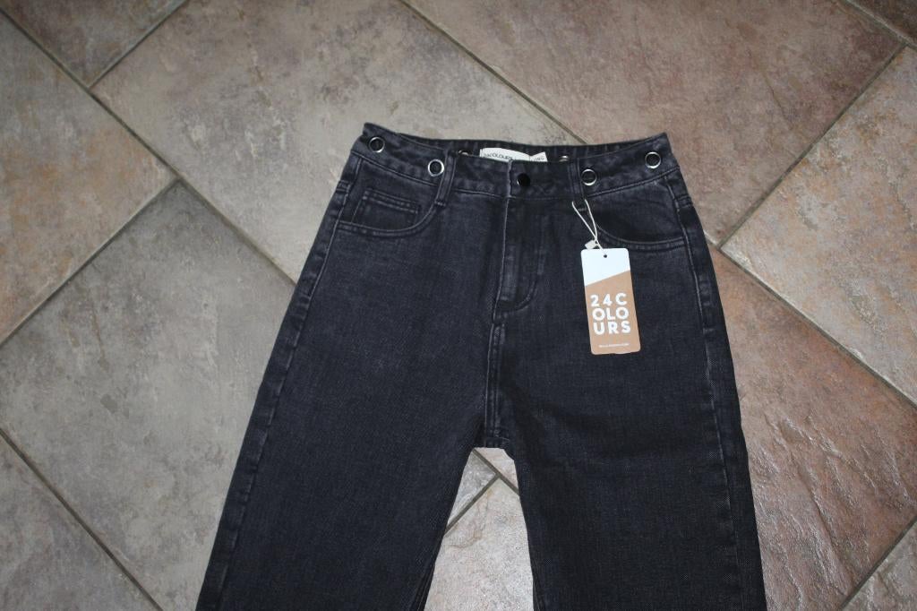 24Colours mom vlotte jeans mt 38 KOOPJE, Kleding | Dames, 24Colours, Verzenden, ., Zwart