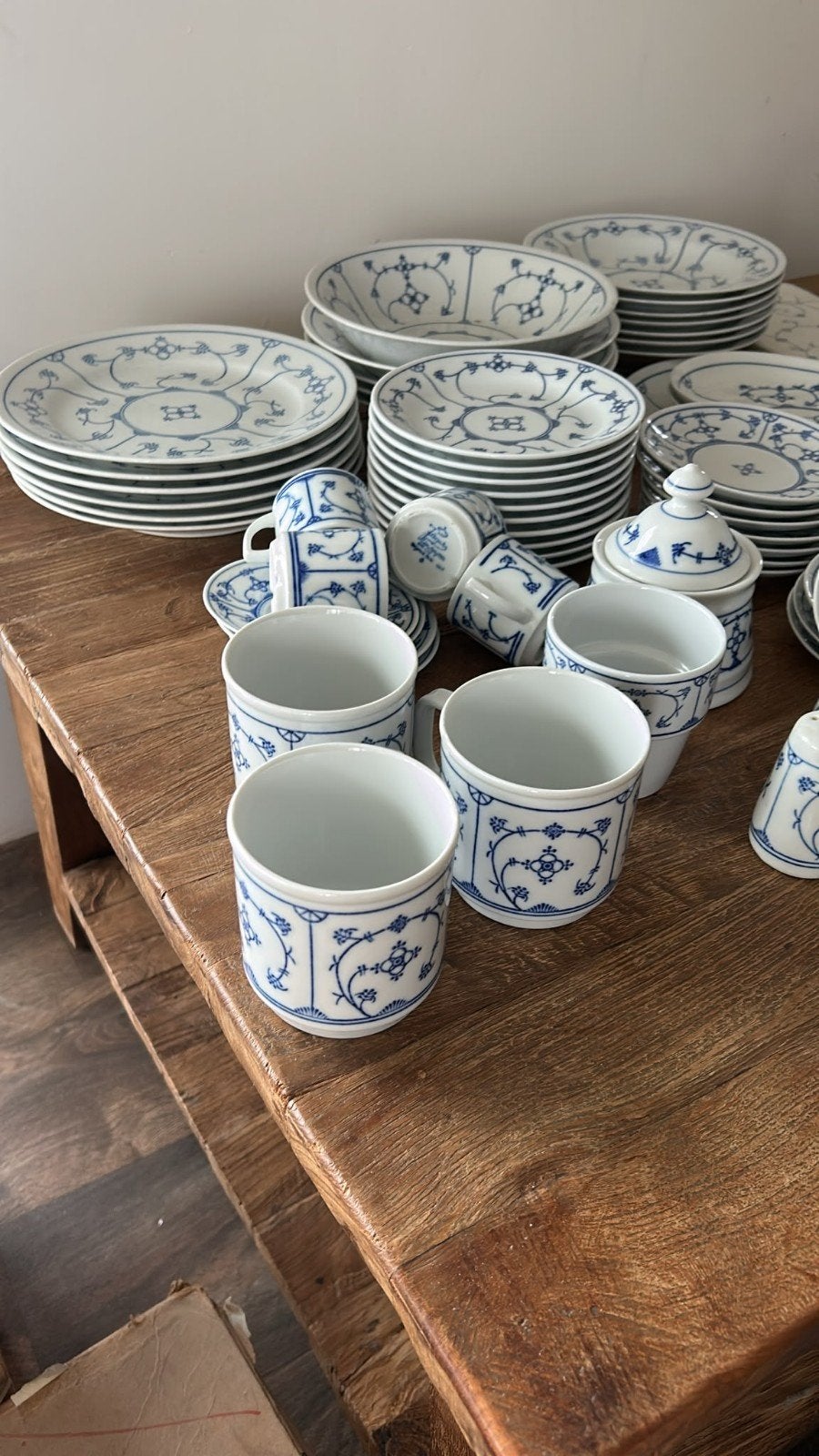 Groot Jäger Eisenberg 'Original Blau Saks' servies, Antiek en Kunst, Ophalen